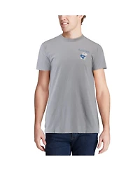 Men's Gray Kansas Jayhawks Comfort Colors Campus Scenery T-shirt