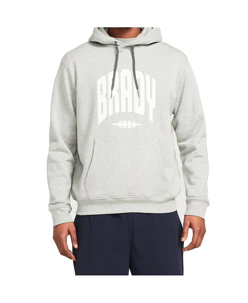 Men's Brady Gray Varsity Pullover Hoodie