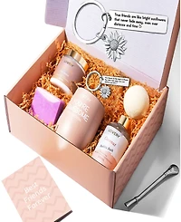 Best Friend Gifts Bath and Body Kit Handmade Beauty Personal Care Gift Set, 8 Piece