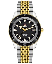 Rado Men's Captain Cook Automatic Two-Tone Stainless Steel Bracelet Watch 42mm