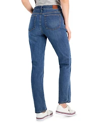 Tommy Hilfiger Women's Tribeca Th Flex Straight-Leg Jeans