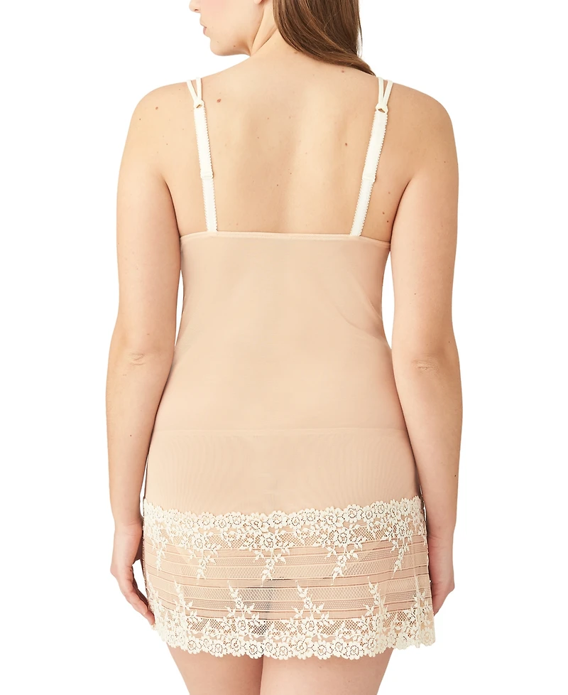 Wacoal Women's Embrace Lace Sheer Chemise Lingerie Nightgown 814191