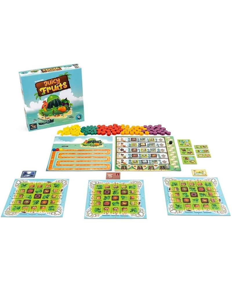 Capstone Games Juicy Fruits Strategy Family Game, 243 Pieces
