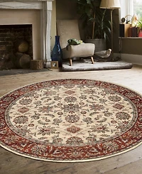 Closeout! Km Home Pesaro 5'3" x 5'3" Round Area Rug