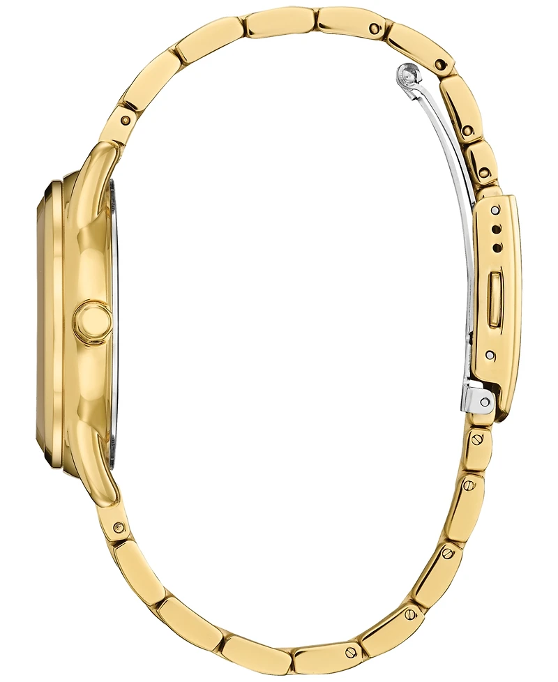 Citizen Eco-Drive Women's Dress Classic Gold-Tone Stainless Steel Bracelet Watch 36mm