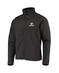 Men's Dunbrooke Black New Orleans Saints Sonoma Softshell Full-Zip Jacket