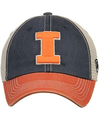 Men's Top of The World Orange, Tan Illinois Fighting Illini Offroad Trucker Hat
