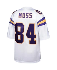 Men's Mitchell & Ness Randy Moss White Minnesota Vikings 2000 Authentic Throwback Retired Player Jersey