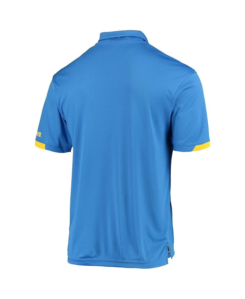 Men's Colosseum Blue Ucla Bruins Santry Polo Shirt