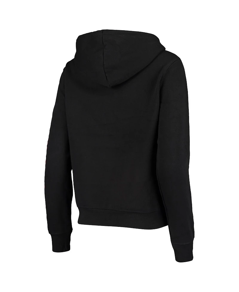 Women's Colosseum Black Florida State Seminoles Loud and Proud Pullover Hoodie