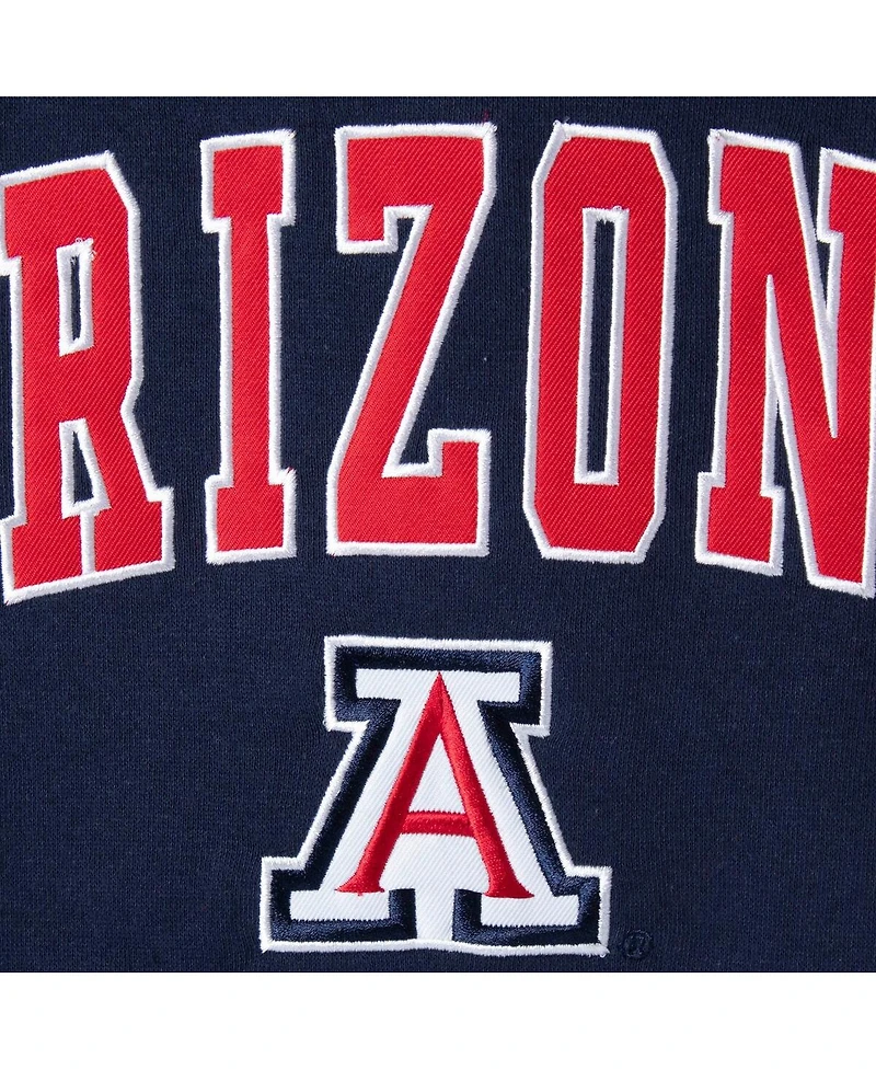 Big Boys Colosseum Navy Arizona Wildcats 2-Hit Team Pullover Hoodie