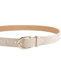 Calvin Klein Women's Rounded Buckle Trouser Pant Dress Belt