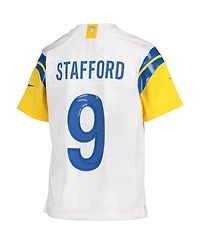 Nike Big Boys Matthew Stafford Bone Los Angeles Rams Game Jersey