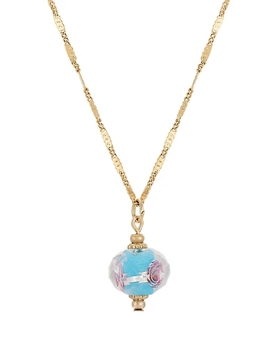 2028 Women's Flower Bead Necklace