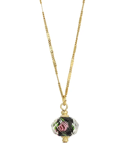 2028 Women's Flower Bead Necklace