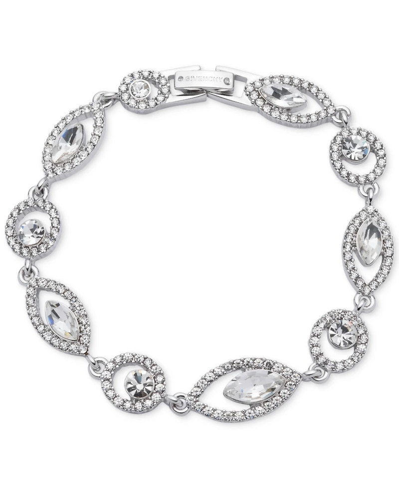 Givenchy Pave Crystal Orb Flex Bracelet