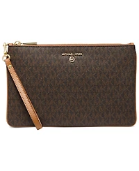 Michael Kors Logo Jet Set Charm Wristlet