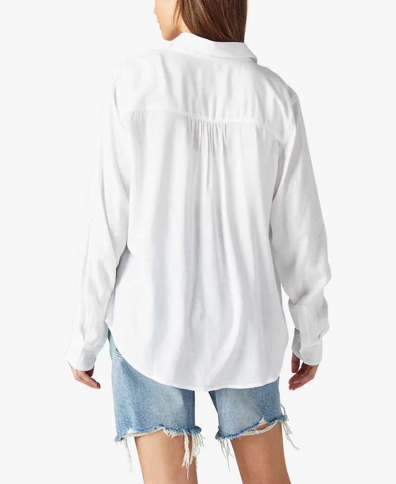 Lucky Brand Boyfriend Button-Down Shirt