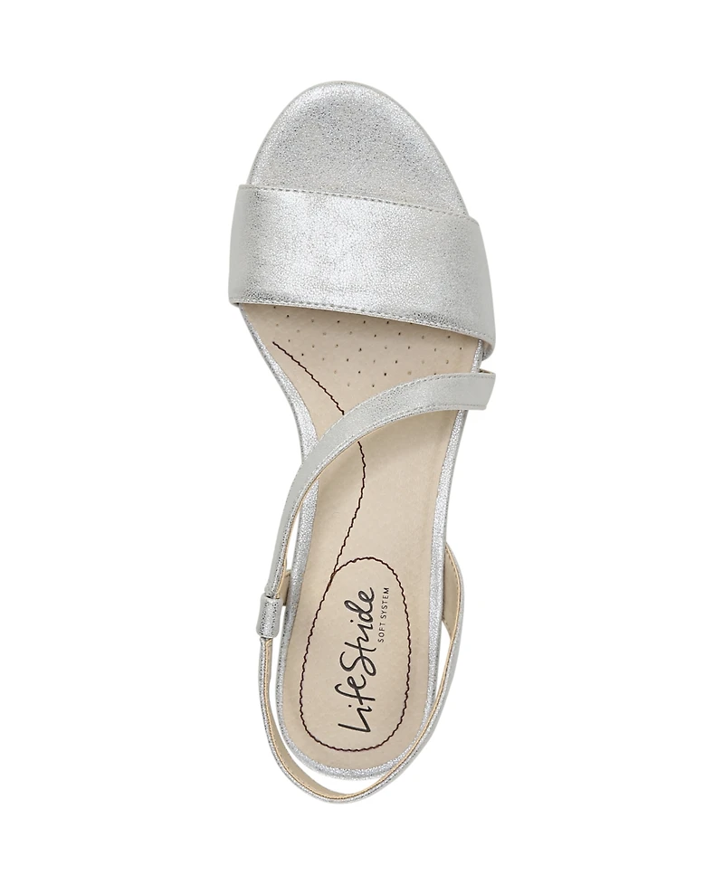 LifeStride Yasmine Strappy Wedge Sandals
