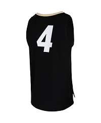 Men's 4 Black Colorado Buffaloes Team Replica Basketball Jersey
