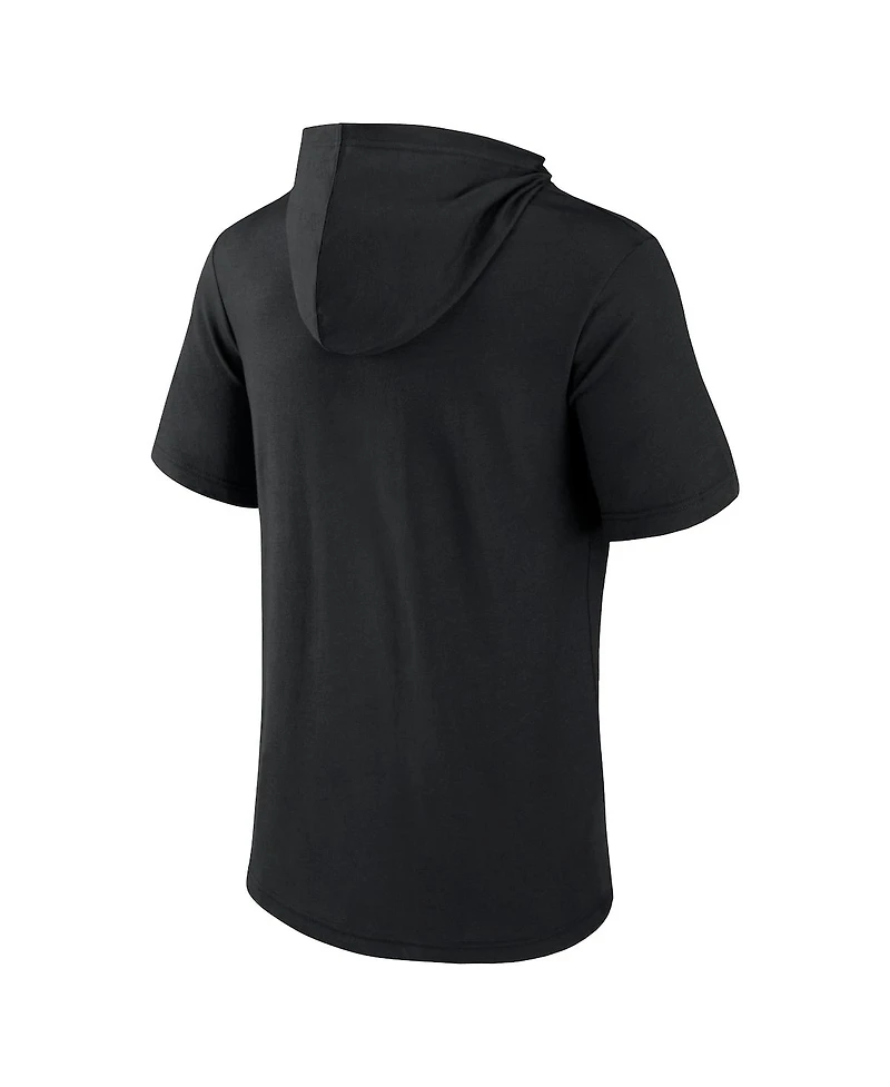 Men's Black Toronto Raptors Guard The Rim Hoodie T-shirt