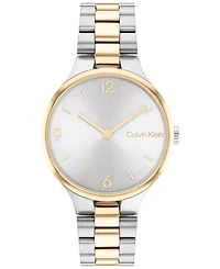 Calvin Klein Two-Tone Stainless Steel Bracelet Watch 32mm