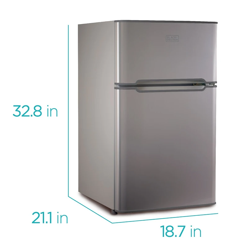 3.1 cu.ft.. 2 Door Ref/Freezer - Vcm