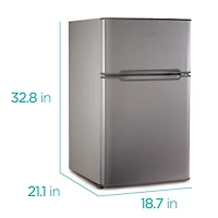 3.1 cu.ft.. 2 Door Ref/Freezer - Vcm