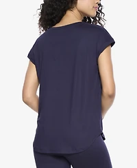 Women's Textured Slub Knit Muscle Tee