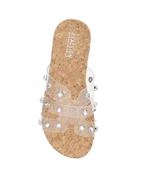 Kenneth Cole Reaction Women's Slim H Band Stud Sandals