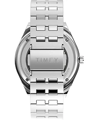 Timex Men's M79 Stainless Silver-Tone Steel Bracelet Watch 40mm