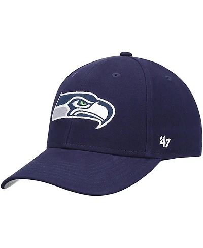 Preschool Unisex '47 Navy Seattle Seahawks Basic Team Mvp Adjustable Hat