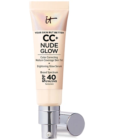 It Cosmetics Cc+ Nude Glow Lightweight Foundation + Serum Spf 40