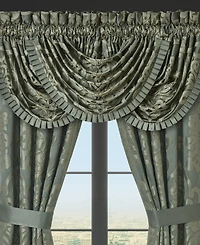 J Queen New York Santino Waterfall Window Valance, 33" x 43"