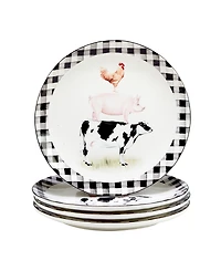 Certified International On The Farm Dinnerware Set, 16 Piece