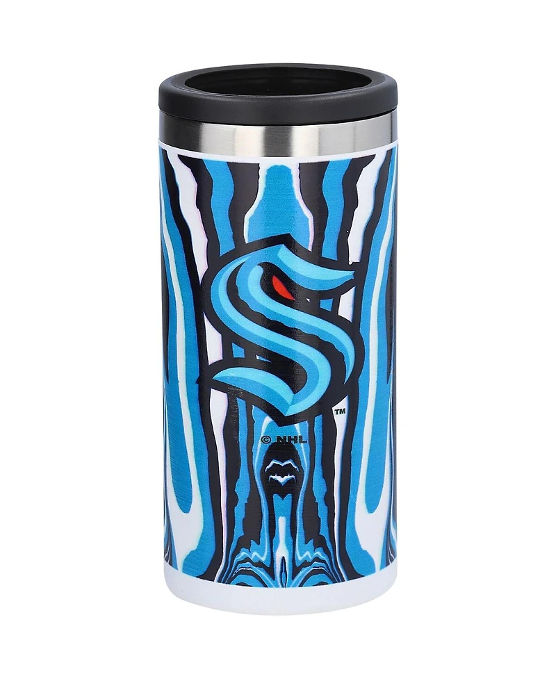 Seattle Kraken 12 oz Tie-Dye Slim Can Holder