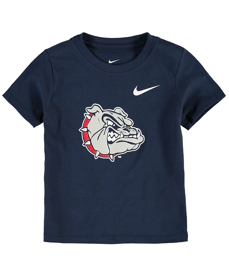 Toddler Boys and Girls Nike Navy Gonzaga Bulldogs Logo T-shirt