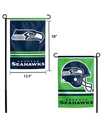 Wincraft Seattle Seahawks 12" x 18" Double-Sided Garden Flag