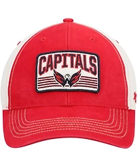 Men's '47 Red Washington Capitals Shaw Mvp Adjustable Hat