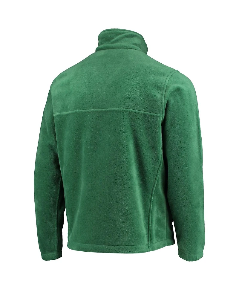 Men's Columbia Milwaukee Bucks Hunter Green Flanker Full-Zip Jacket