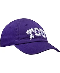 Infant Unisex Top of The World Purple Tcu Horned Frogs Mini Me Adjustable Hat