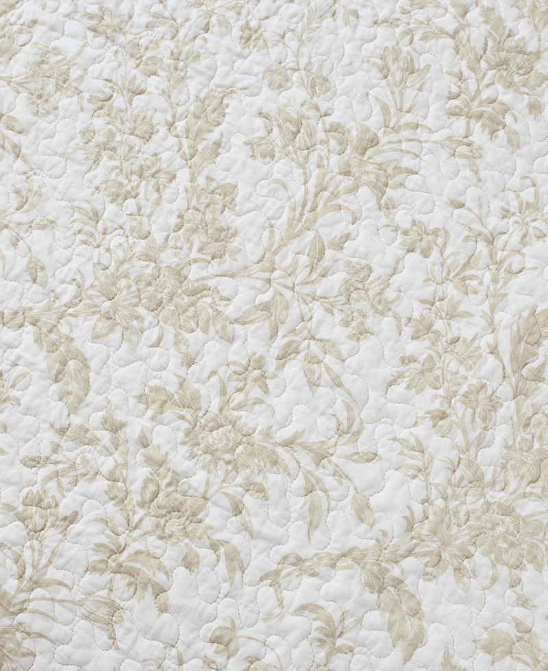 Laura Ashley Amberley Cotton Reversible -Pc. Quilt Set