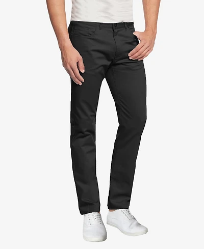 Galaxy By Harvic Men's 5-Pocket Ultra-Stretch Skinny Fit Chino Pants