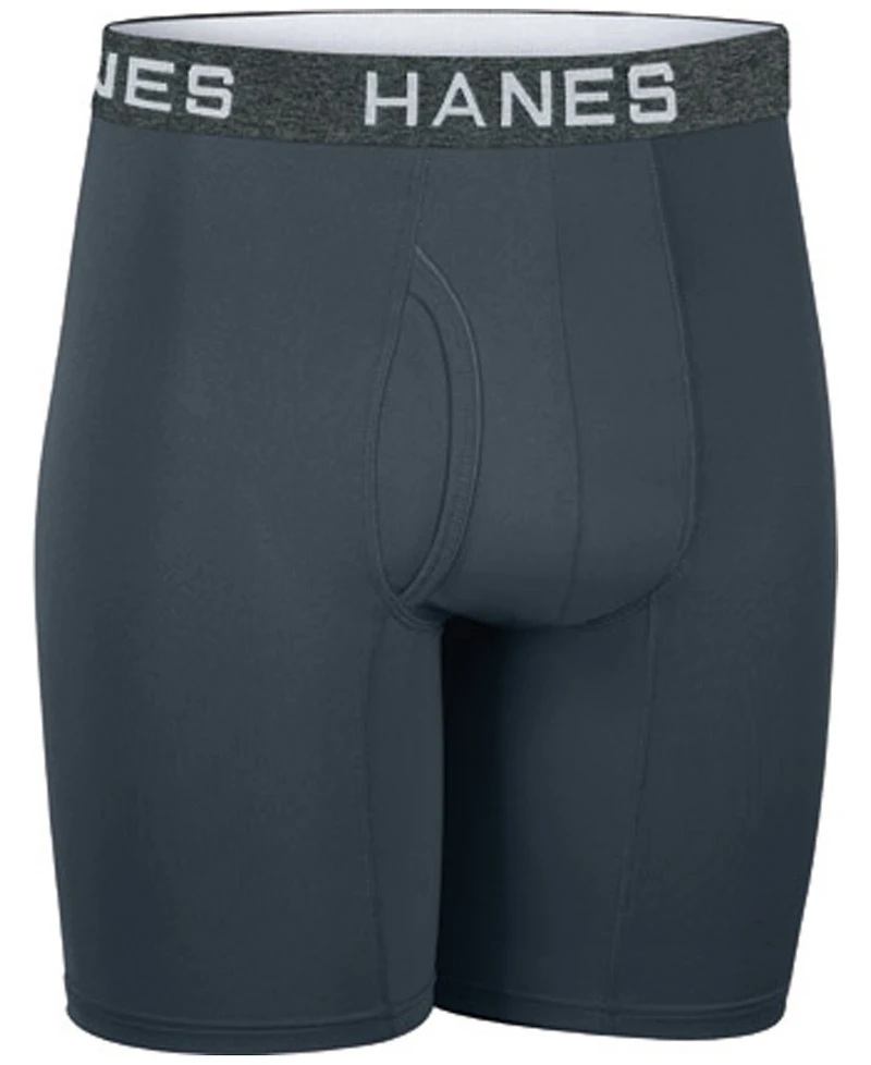 Hanes Men's Ultimate ComfortFlex Fit 4-Pk. Moisture-Wicking Mesh Boxer Briefs