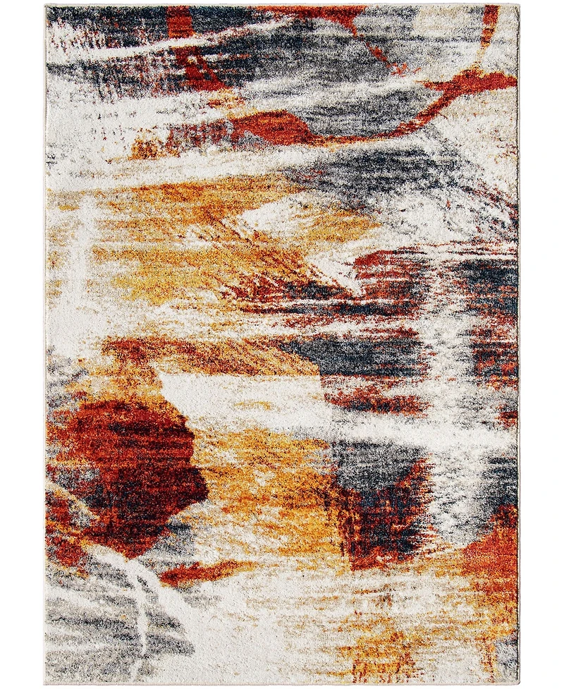 Closeout! Gemstone Desert Canvas 6'7" x 9'6" Area Rug