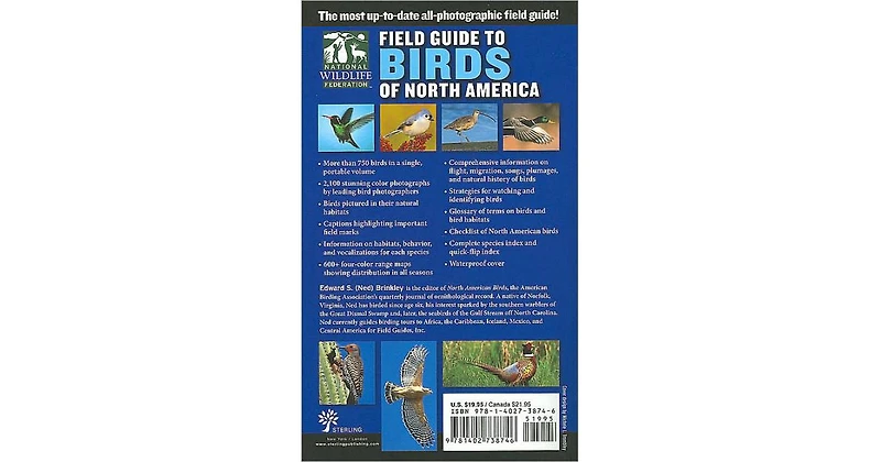 National Wildlife Federation Field Guide to Birds of North America by Edward S. Brinkley