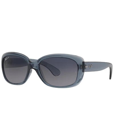 Ray-Ban Women's Polarized Sunglasses, RB4101 Jackie Ohh 58
