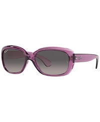 Ray-Ban Women's Polarized Sunglasses, RB4101 Jackie Ohh 58