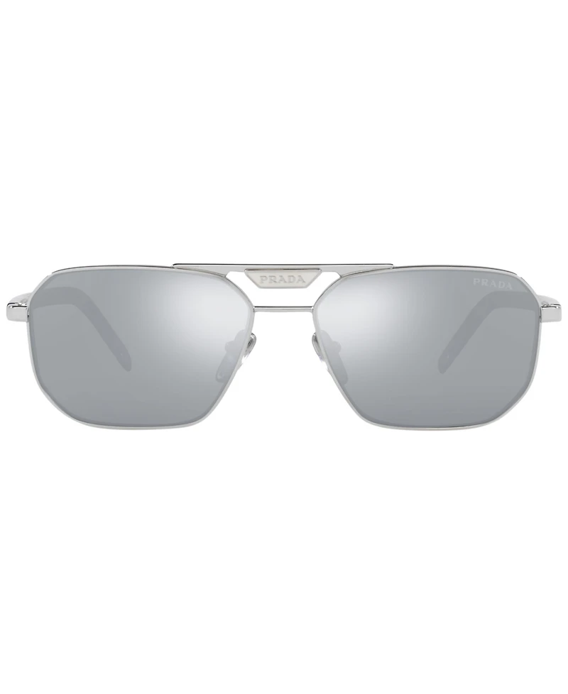 Prada Rectangular Men's Sunglasses