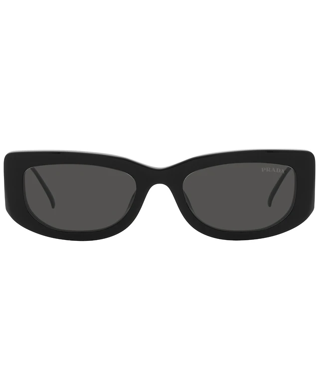 prada symbols rectangular women’s sunglasses PR14YS Prada PR 14YS Sunglasses | LensCrafters main image 4